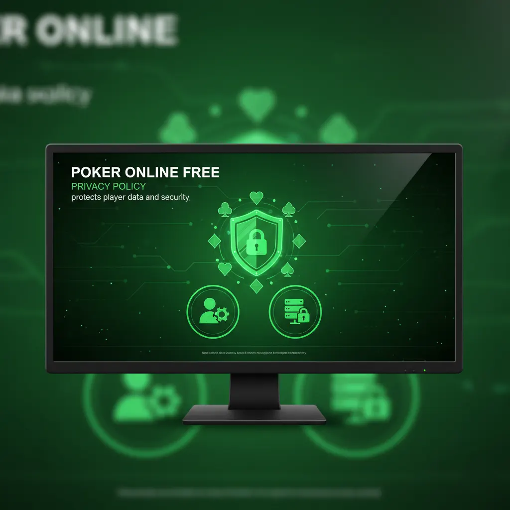 Poker Online Free Privacy Policy protects player data and security