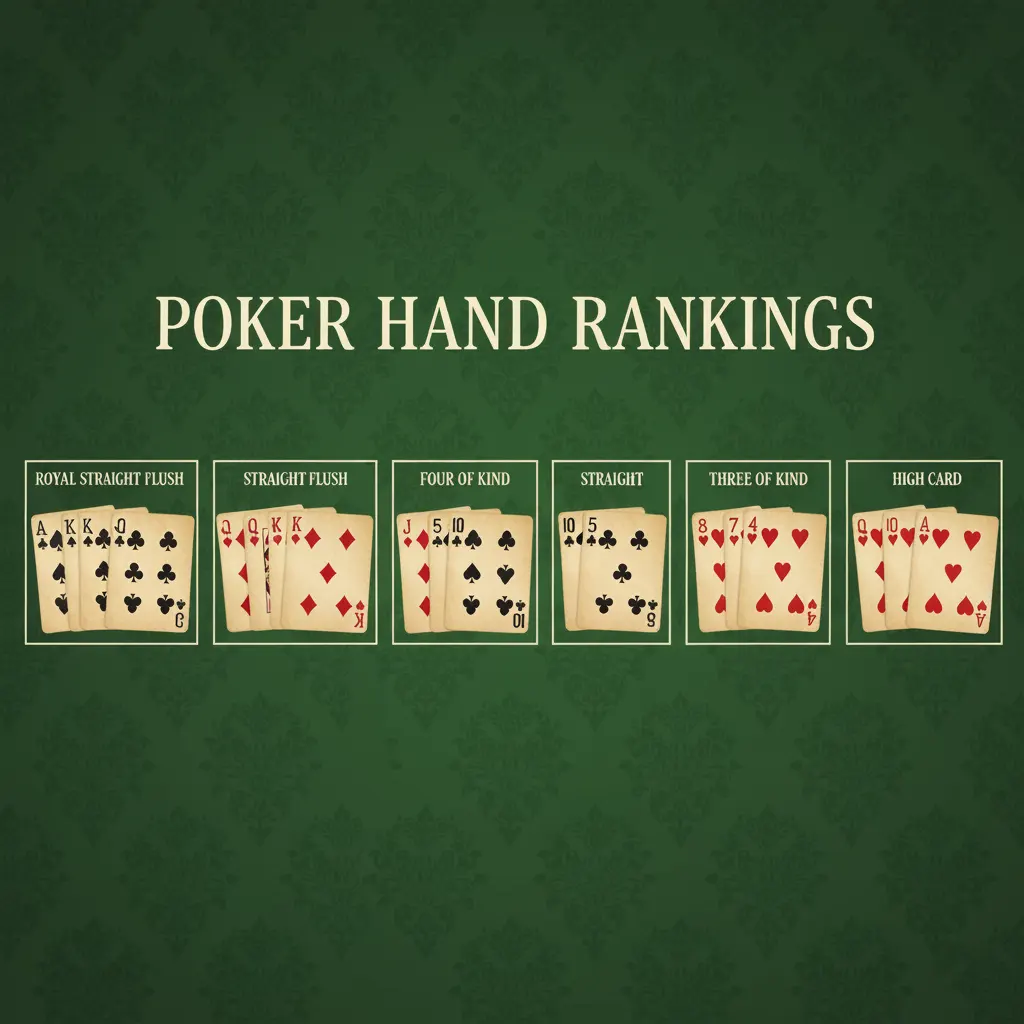 poker hand rankings