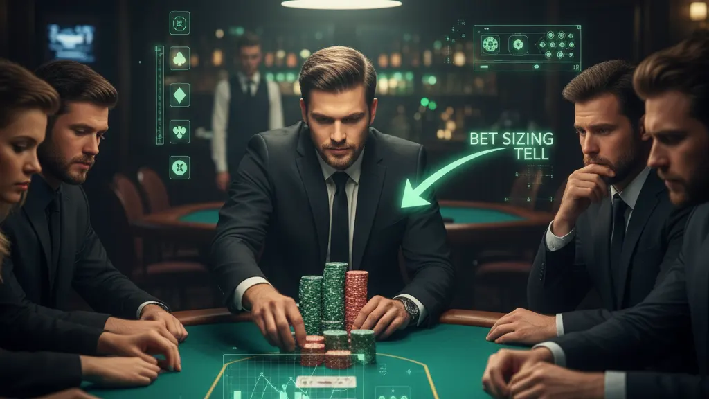 การอ่านเกมจากการวางเดิมพัน Bet Sizing Tell