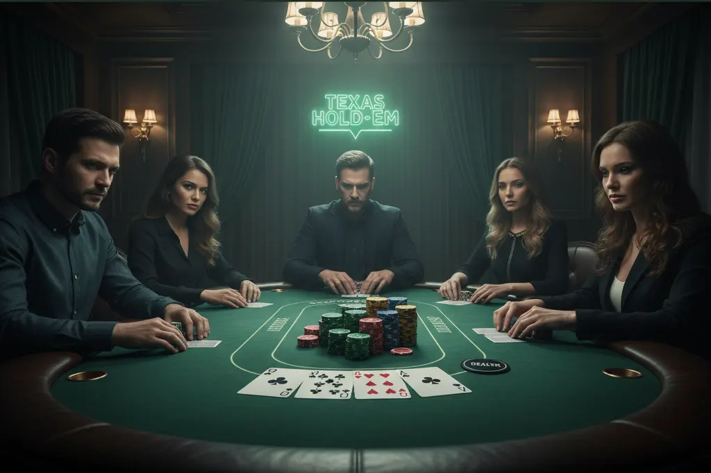 โป๊กเกอร์ออนไลน์ แบบ Texas Hold’em